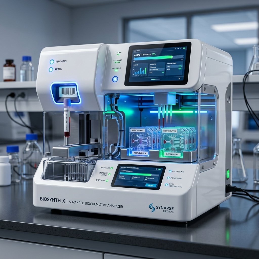 High-Tech Biochemistry Area